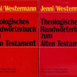 Theologisches Handwörterbuch zum Alten Testament. Herausgegeben von ... unter Mitarbeit von Claus Westermann. Zwei Bände. 3. durchgesehene Auflage. Chr. Kaiser Verlag,
