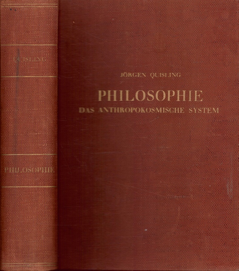 Philosophie. Das anthropokosmische system. Bernard & Graefe,