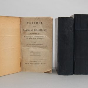 Eunomia, eller samling af afhandlinger henhørende til moralphilosophien, statsphilosophien, og den dansk-norske lovkyndighed. 1. - 4. deel.