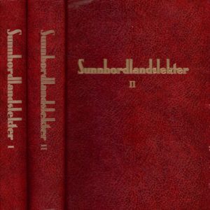 Sunnhordland-slekter. Bind 1-2.