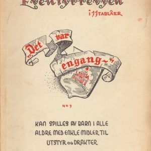 Eventyrrevyen i 11 tablåer. Kan spilles av barn i alle aldre med enkle midler til utstyr og drakter. Produksjon: ... Tegninger: Arne Hoel.