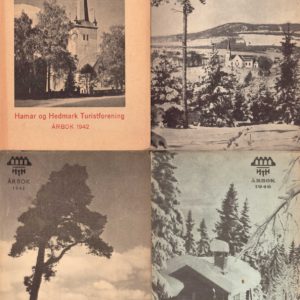 Årbok 1942, 1943-44, 1945, 1946, 1947, 1948, 1949, 1950, 1952, 1954, 1958, 1960 og 1962-64.