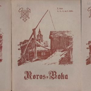 Røros bergstad, Røros landsogn, Brekken og Glåmos kommuner. 1. bind, 1.-5. hefte. - 2. bind, 1.-5. hefte. Utgitt ved Rørosbokkomiteen,