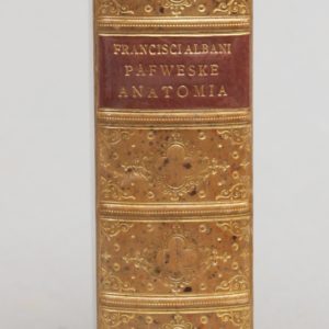Francisci Albani Vangionis, ... Fordom Kyrckioheerdes uthi then Kongelige frije Bergstadhen, Jochims Daal, Påsweske Anatomia. Ther vth, Effter Påswens vthwertes Ledemoter, thet Romerske Wäsendet, som thesz Tilstånd nu är, blifwer beskrifwit. Tryckt i Wittenberg, åhr 1661. Men nu på wårt Tungomål afsatt och förswenskat, få ock medh korta marginalier förbättrat.