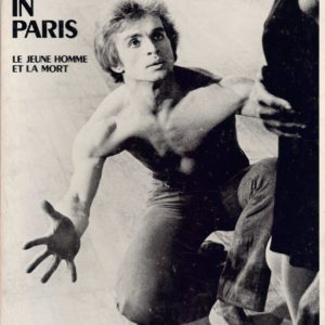 Nureyev in Paris. Le Jeune Homme et la Mort. A portrait of a dancer . and a ballet in the making. Photographed by Jurgen Vollmer. Text by John Devere. Choreographed by Roland Petit, with a scenario by Jena Cocteau and setting by George Wakhecitch. Danced by Rudolf Nureyev and Zizi Jeanmarie. Modernismo Publications, Ltd.,