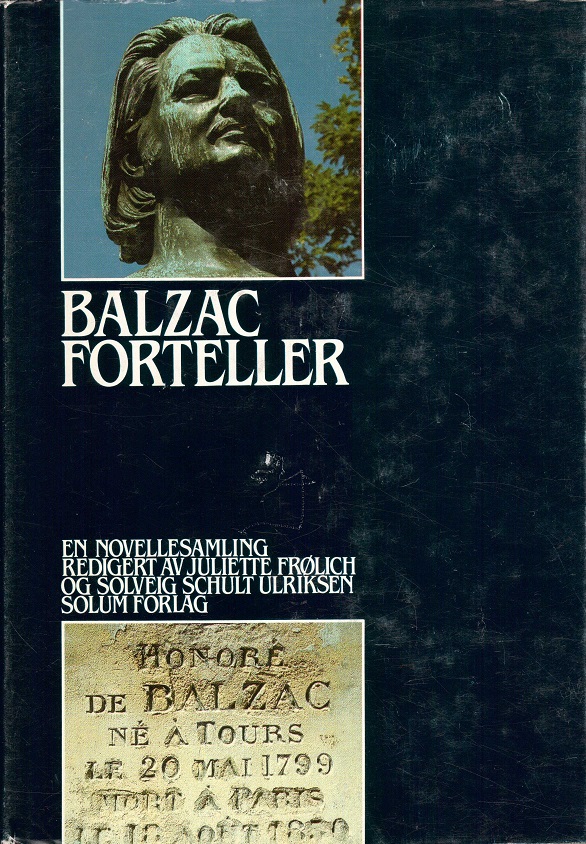 Balzac forteller. En novellesamling redigert av ... Solum Forlag,
