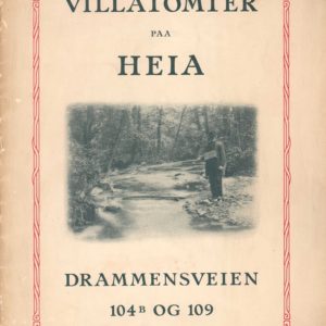 Villatomter paa heia. Drammensveien 104B og 109.