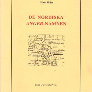 De nordiska Anger-Namnen.