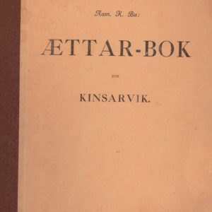Ættar-bok for Kinsarvik.