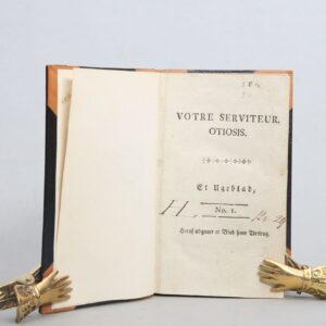 Votre Serviteur Otiosis. Et Ugeblad. No. 1-54.