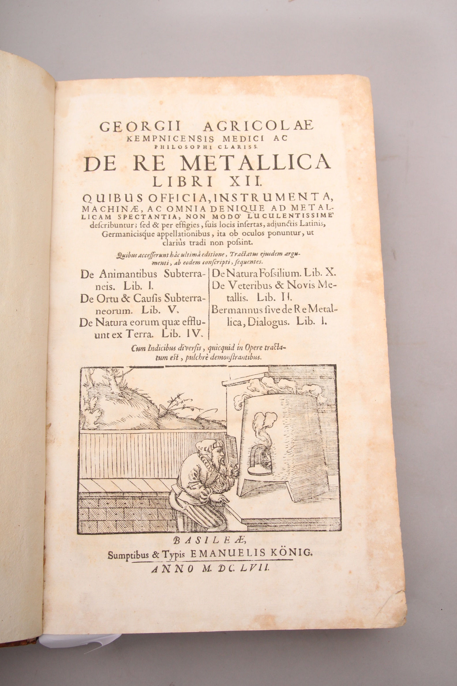 De re metallica libri XII. - Bilde 2