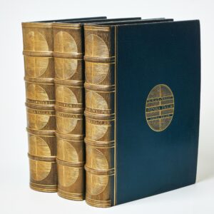 Svenska fåglar. Efter naturen och på sten ritade af M. W. och F. Von Wright. Med text af Professor Einar Lönneberg. Handkolorerad upplaga. 3 volumes. One of 60 copies.