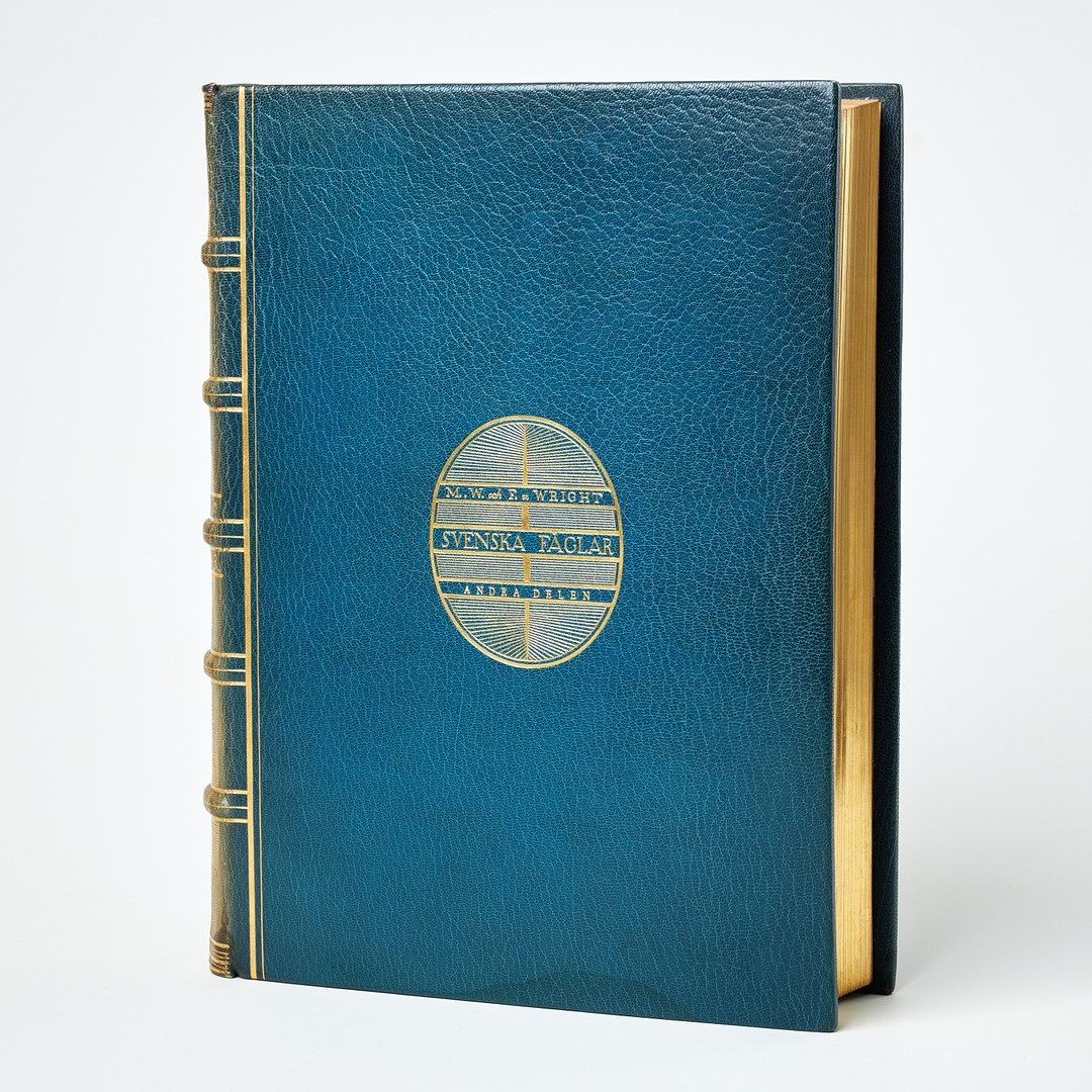 Svenska fåglar. Efter naturen och på sten ritade af M. W. och F. Von Wright. Med text af Professor Einar Lönneberg. Handkolorerad upplaga. 3 volumes. One of 60 copies. - Bilde 3