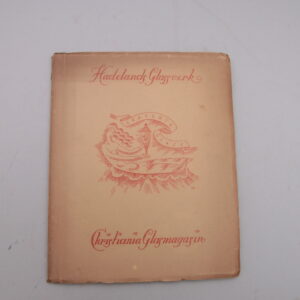SOLGT. Hadelands Glassverk. Christiania Glasmagasin.